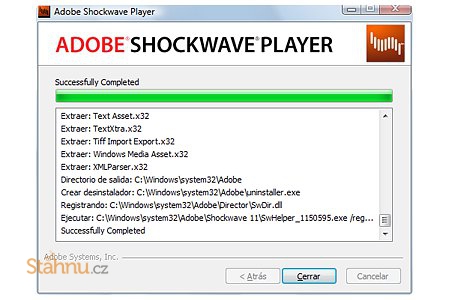 where does adobe shockwave flash player install to