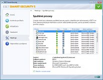 ESET Smart Security - Procesy