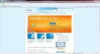 Internet Explorer - vzhled starší verze