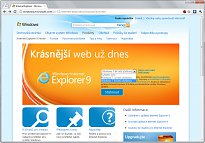 Internet Explorer - vzhled nové verze