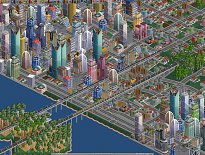 Transport Tycoon Deluxe - rozvinuté město