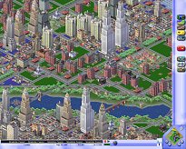SimCity 2000 - Detailní pohled na město