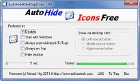 Auto Hide Desktop Icons