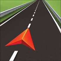 GPS Navigace BE-ON-ROAD (mobilní)