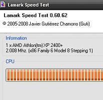 Lamark Speed Test