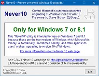 Sekce pro Windows 7 a 8.1