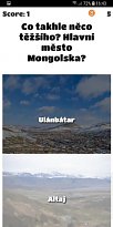 Hlavní město Mongolska