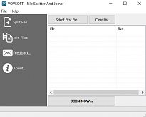 File Splitter And Joiner
