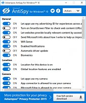 AntiSpy for Windows 10