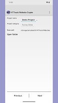 HTTrack Website Copier HTTrack Website Copier (mobilní) HTTrack Website Copier
